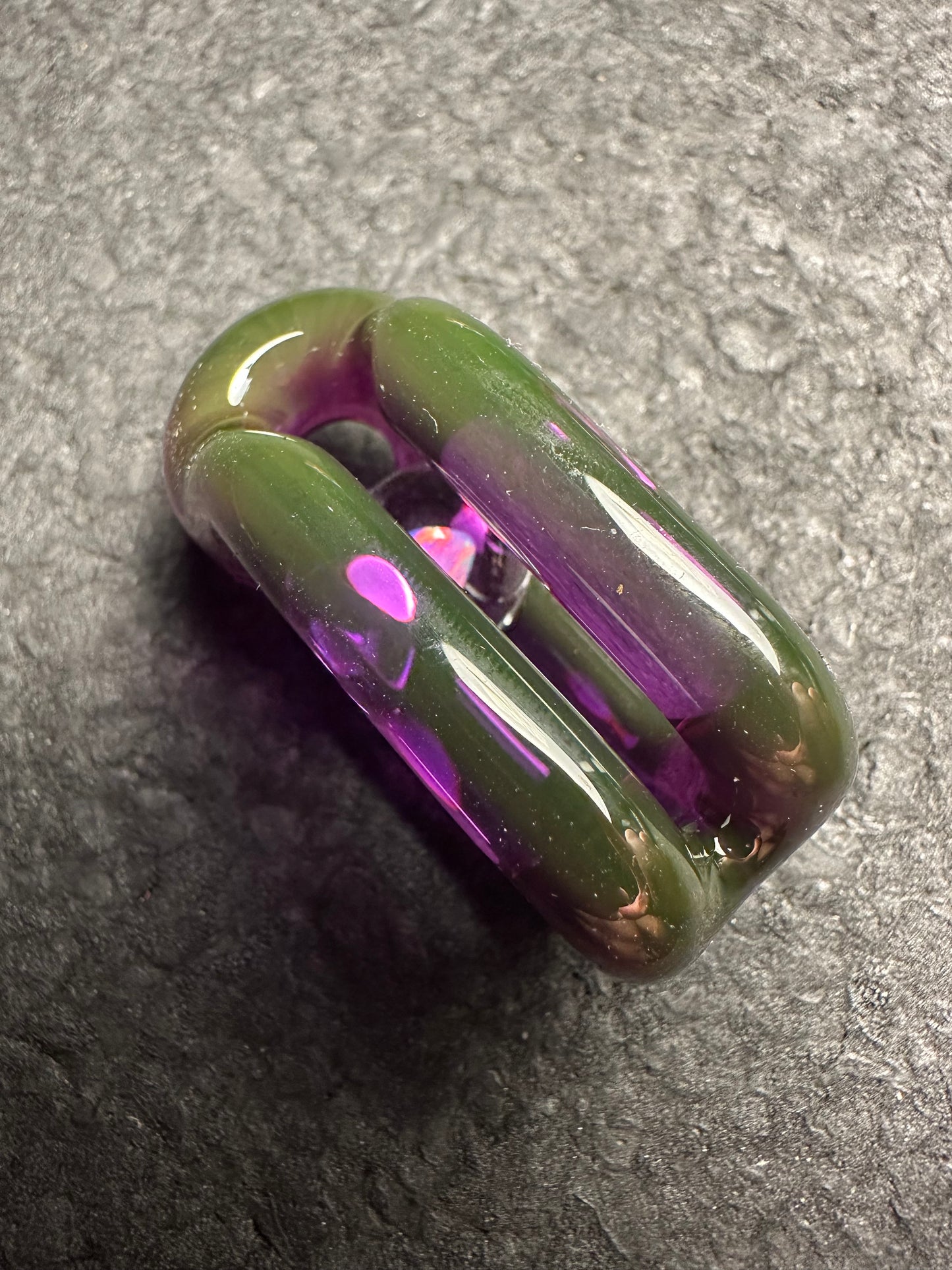 Doublink™ dorado, amatista y azafrán