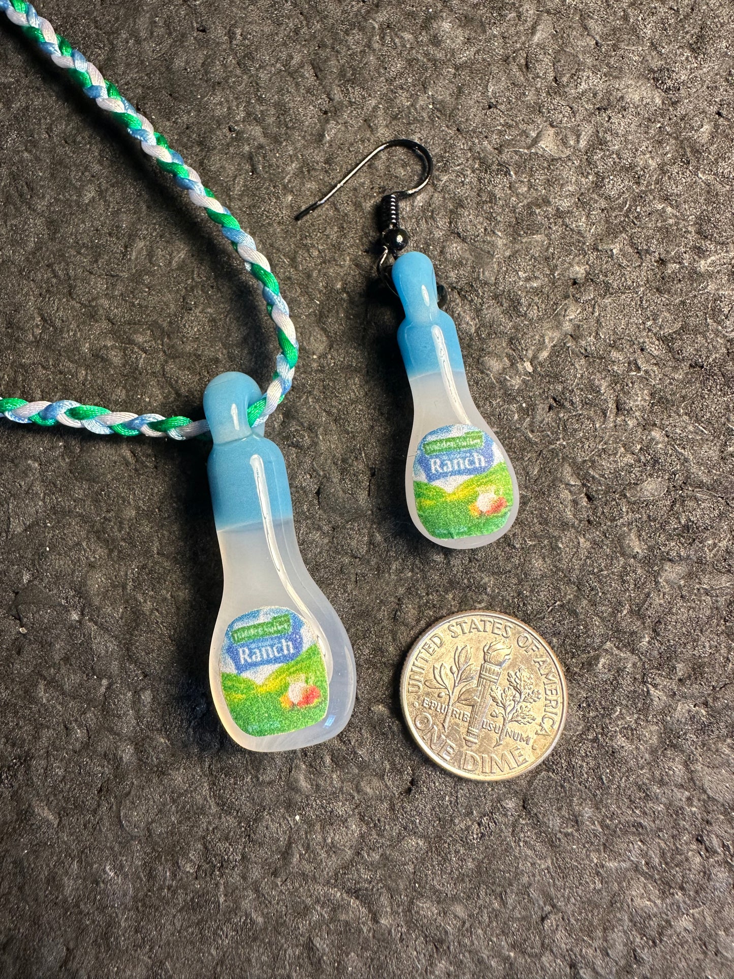 Ranch Necklace/Pendant/Earring Combo
