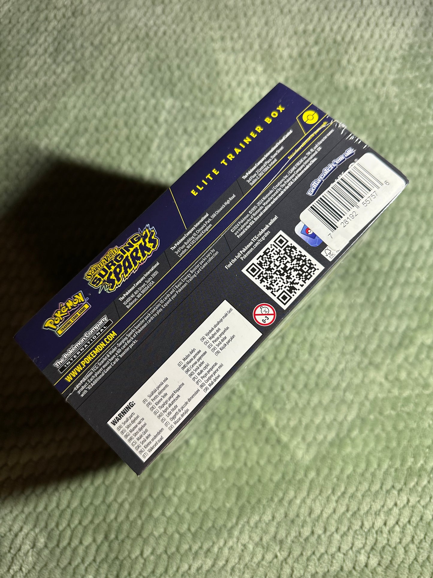 Pokemon Surging Sparks ETB