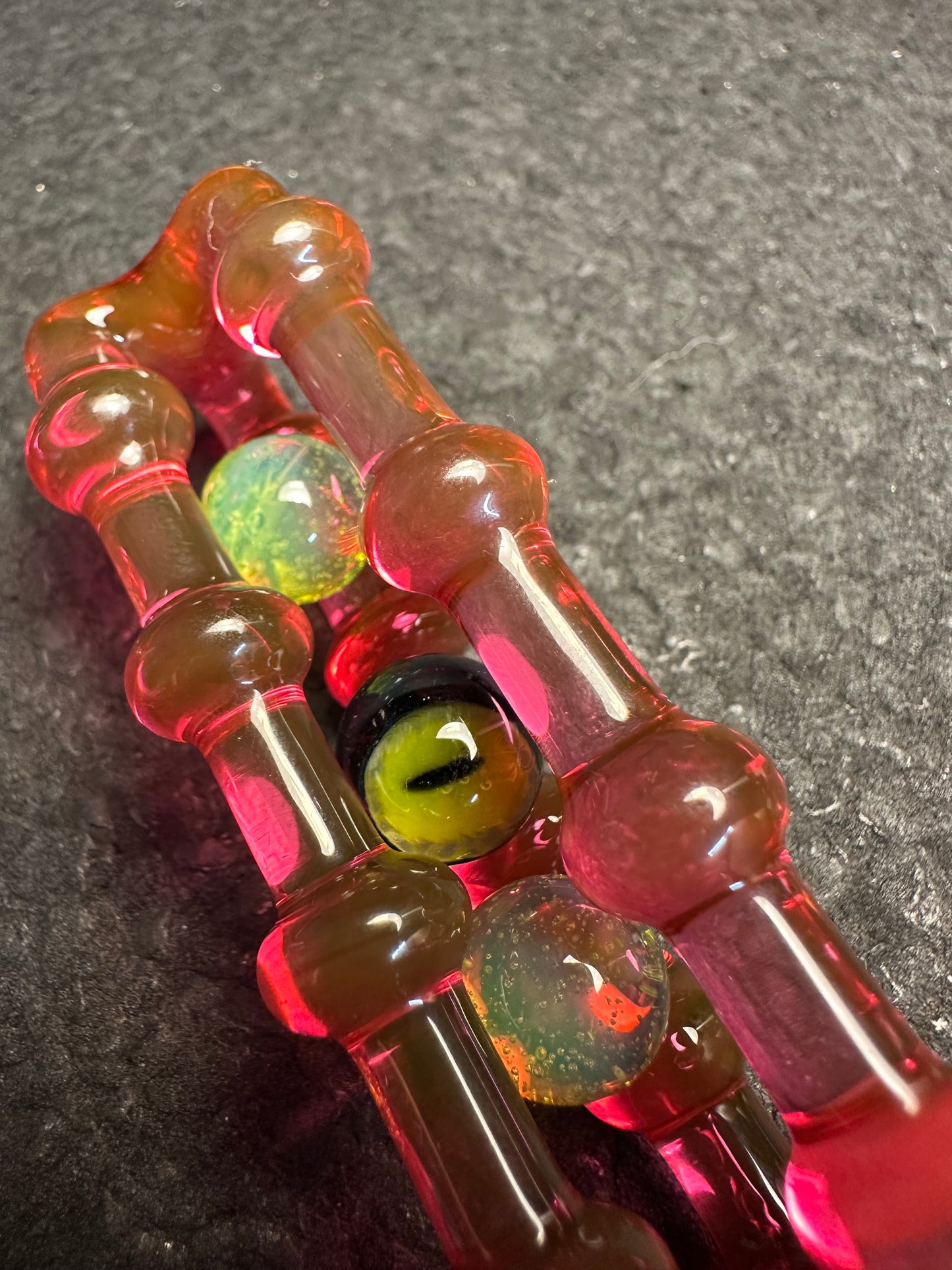 Gold Ruby Sapphirin Trilink