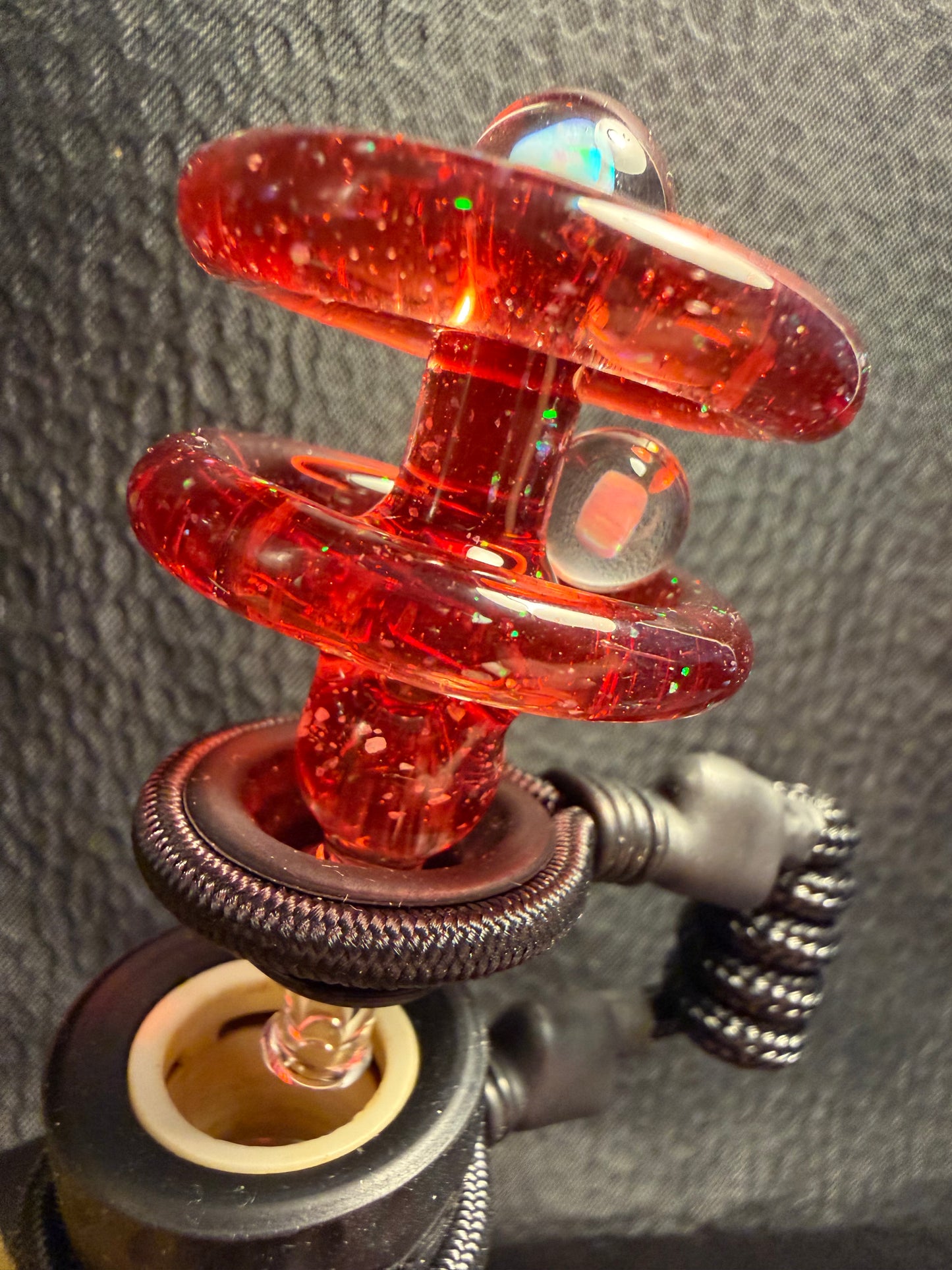 Crushed Opal over Ruby Slippers Joylink™ Cap (Corelink)