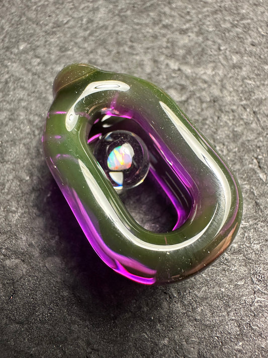 Doublink™ dorado, amatista y azafrán