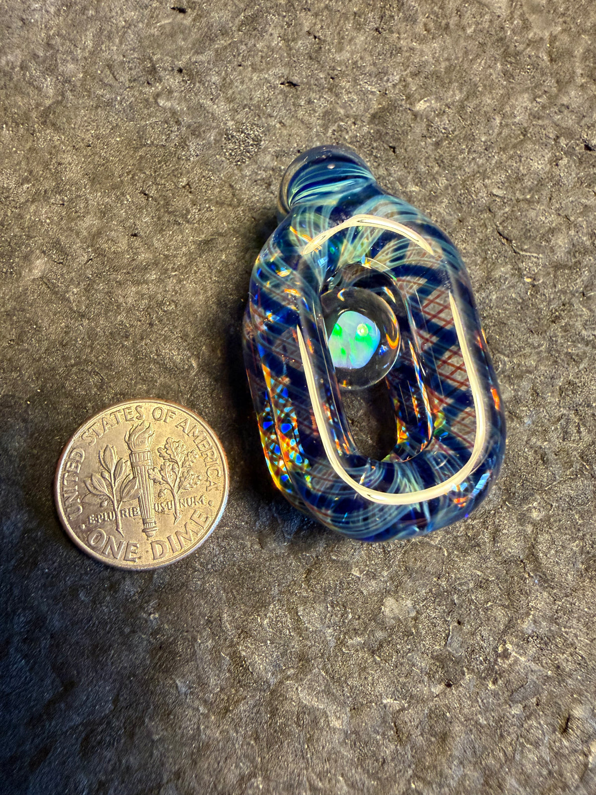 Amber Purple/Cobalt Cane Doublink™