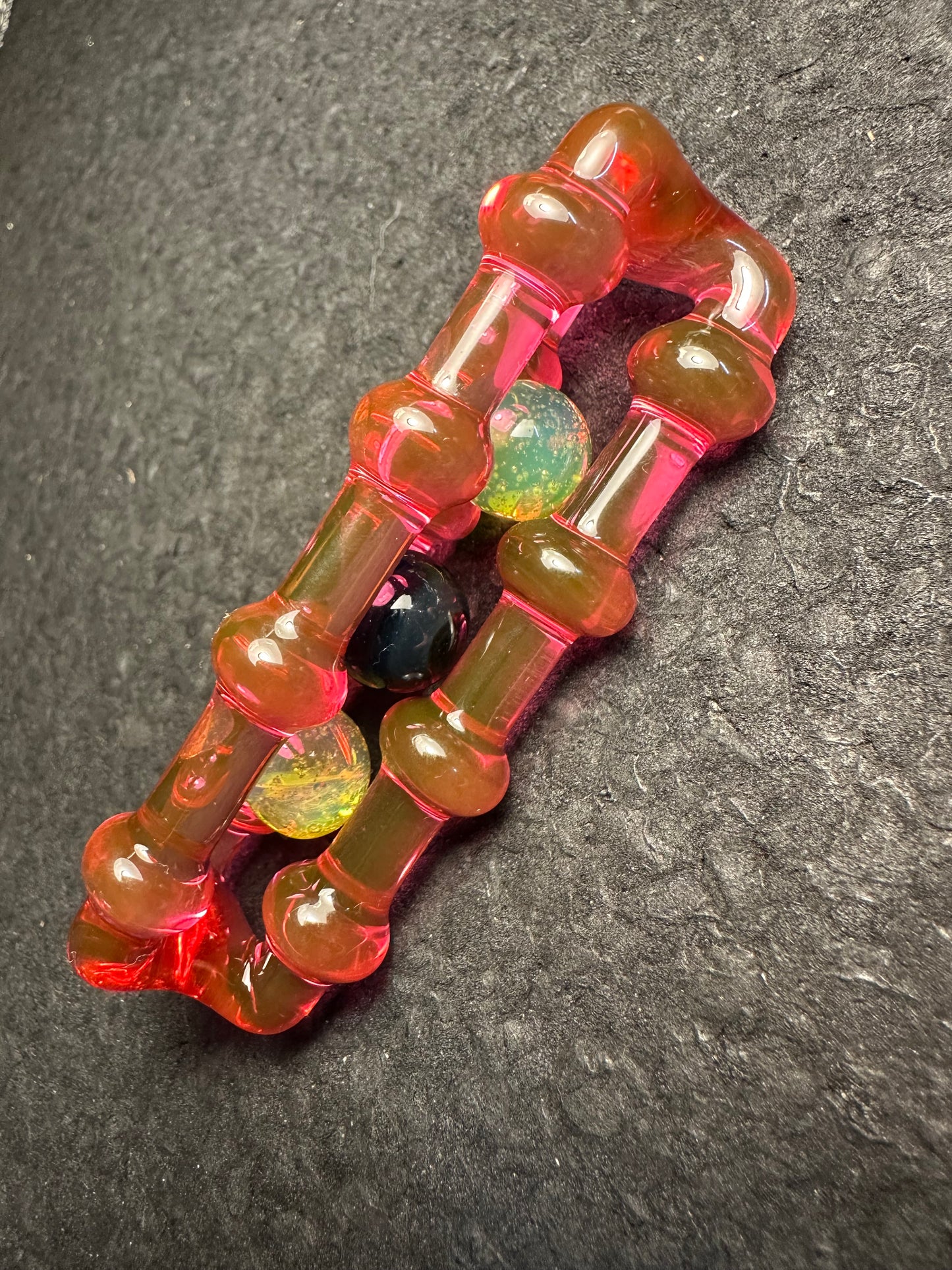 Gold Ruby Sapphirin Trilink