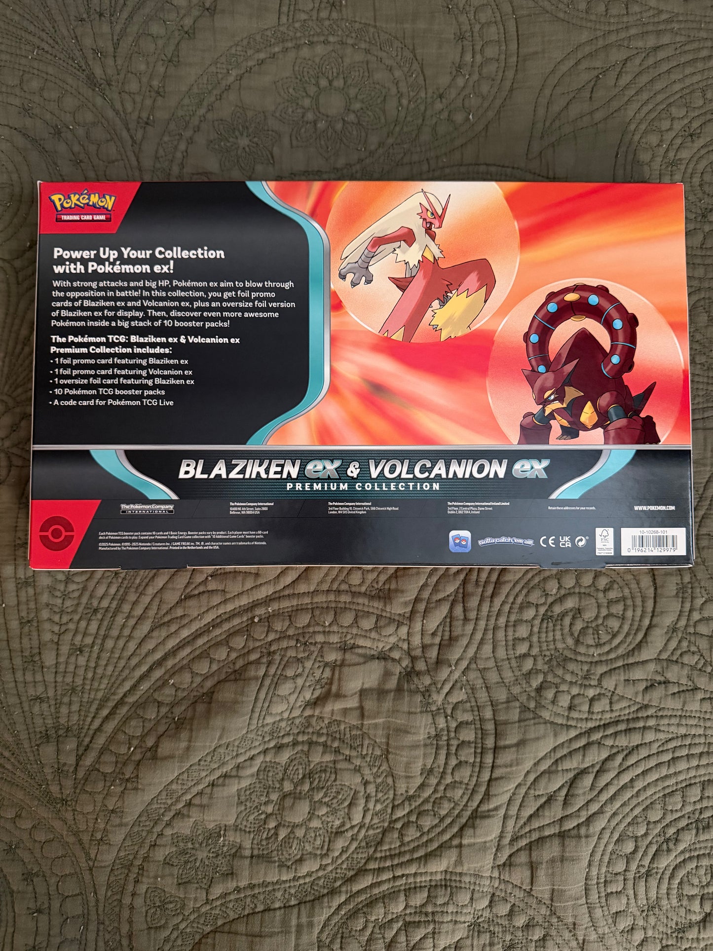 Pokemon Blaziken ex & Volcanion ex Premium Collection