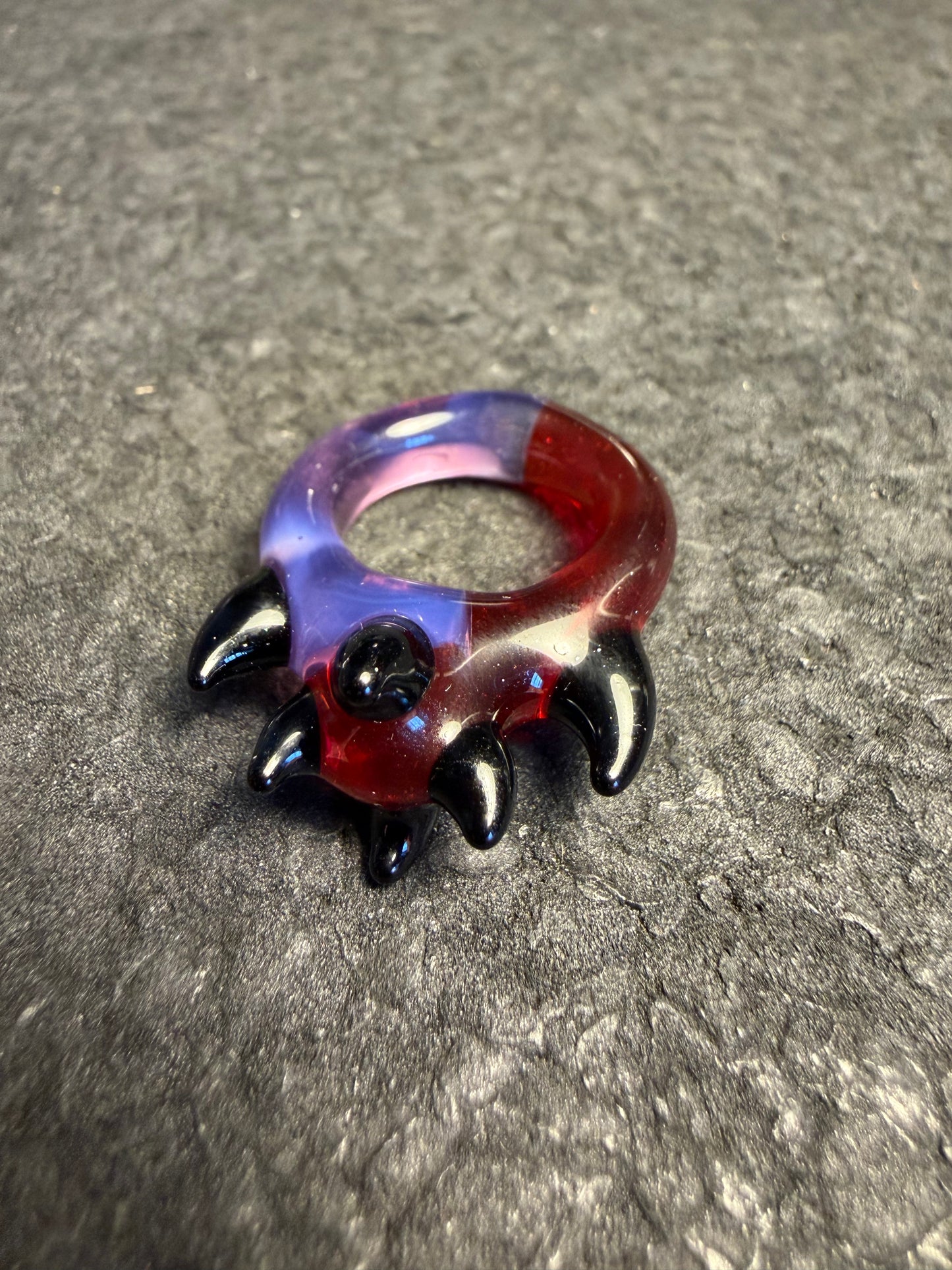 Ruby Slippers/Stargazer Size 5 Spiky Ring