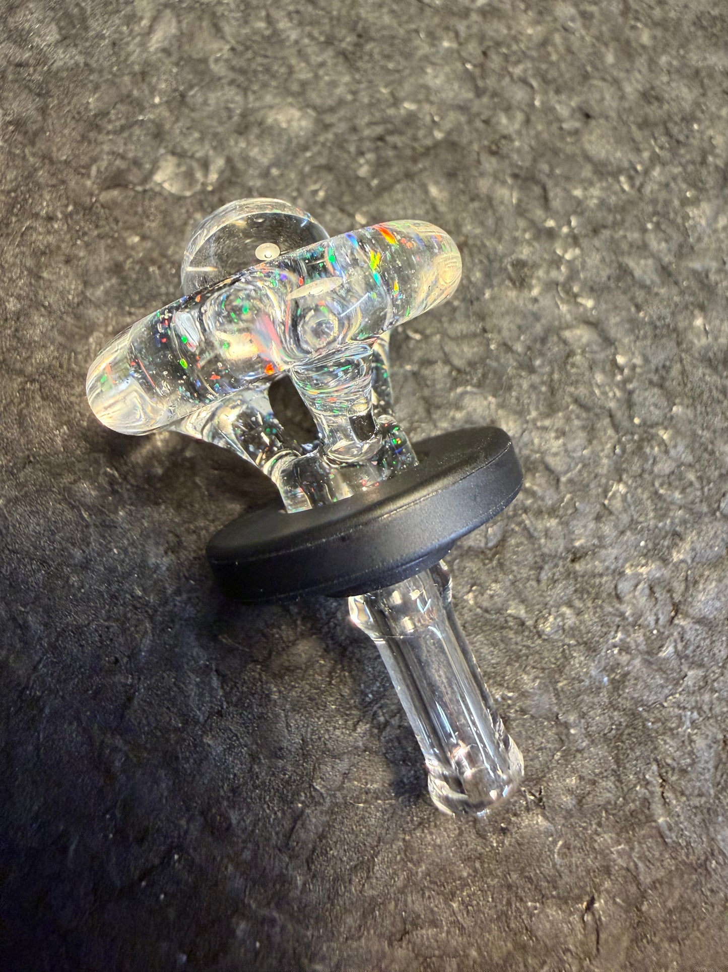 Crushed Opal over Clear Golink Cap