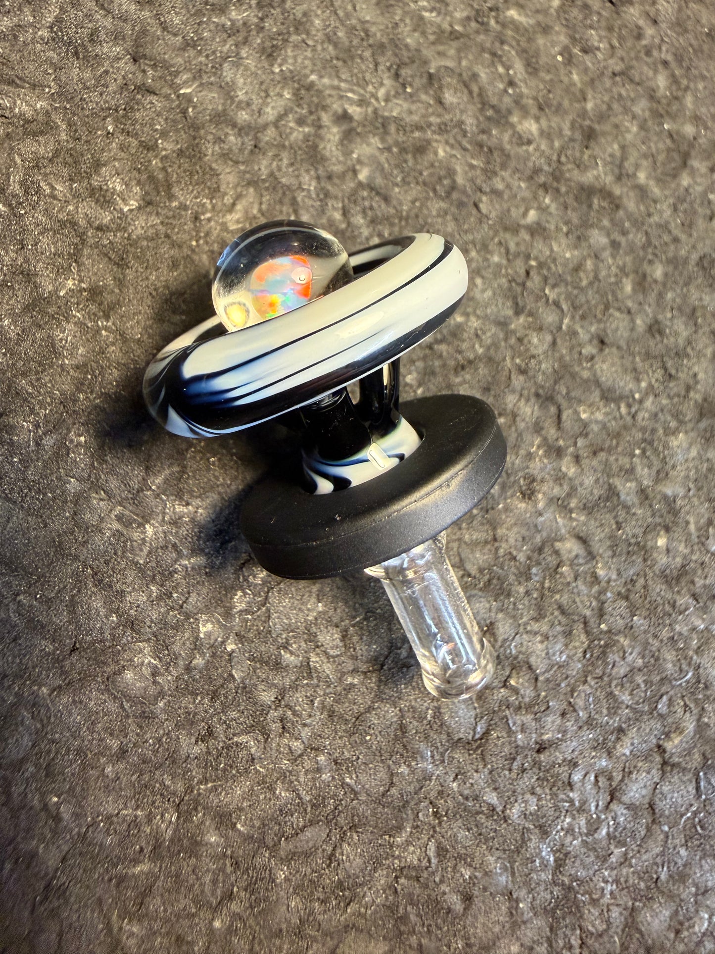 Black/White Mix Golink Cap