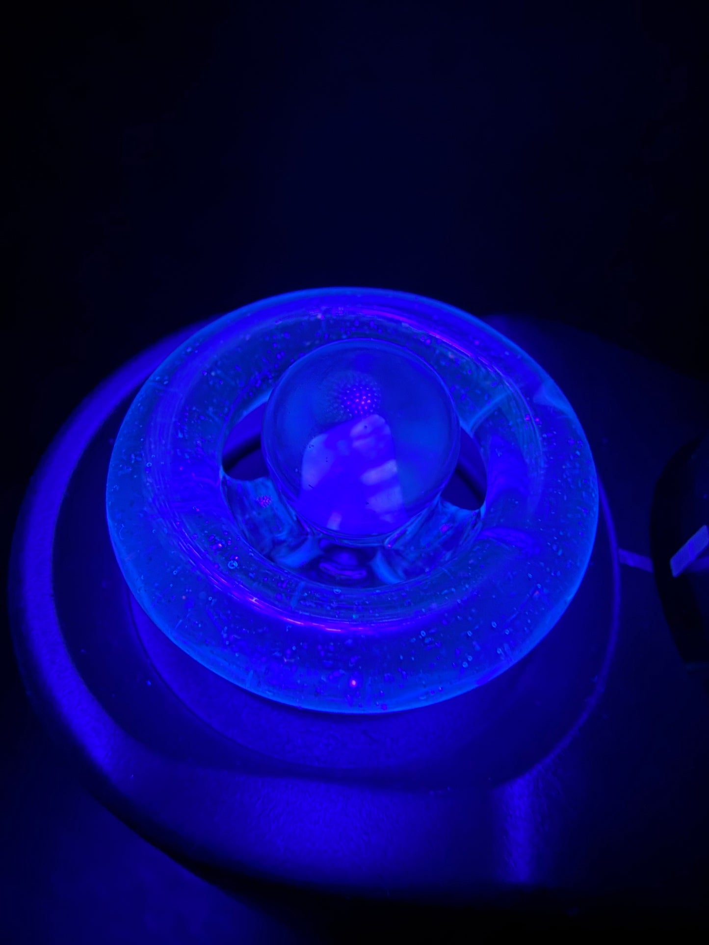 Crushed Opal over UV Luna over Blue Stardust Golink Cap