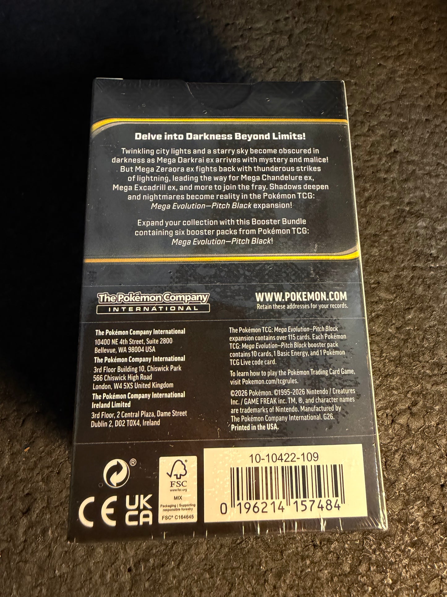 Pokemon Pitch Black Booster Bundle