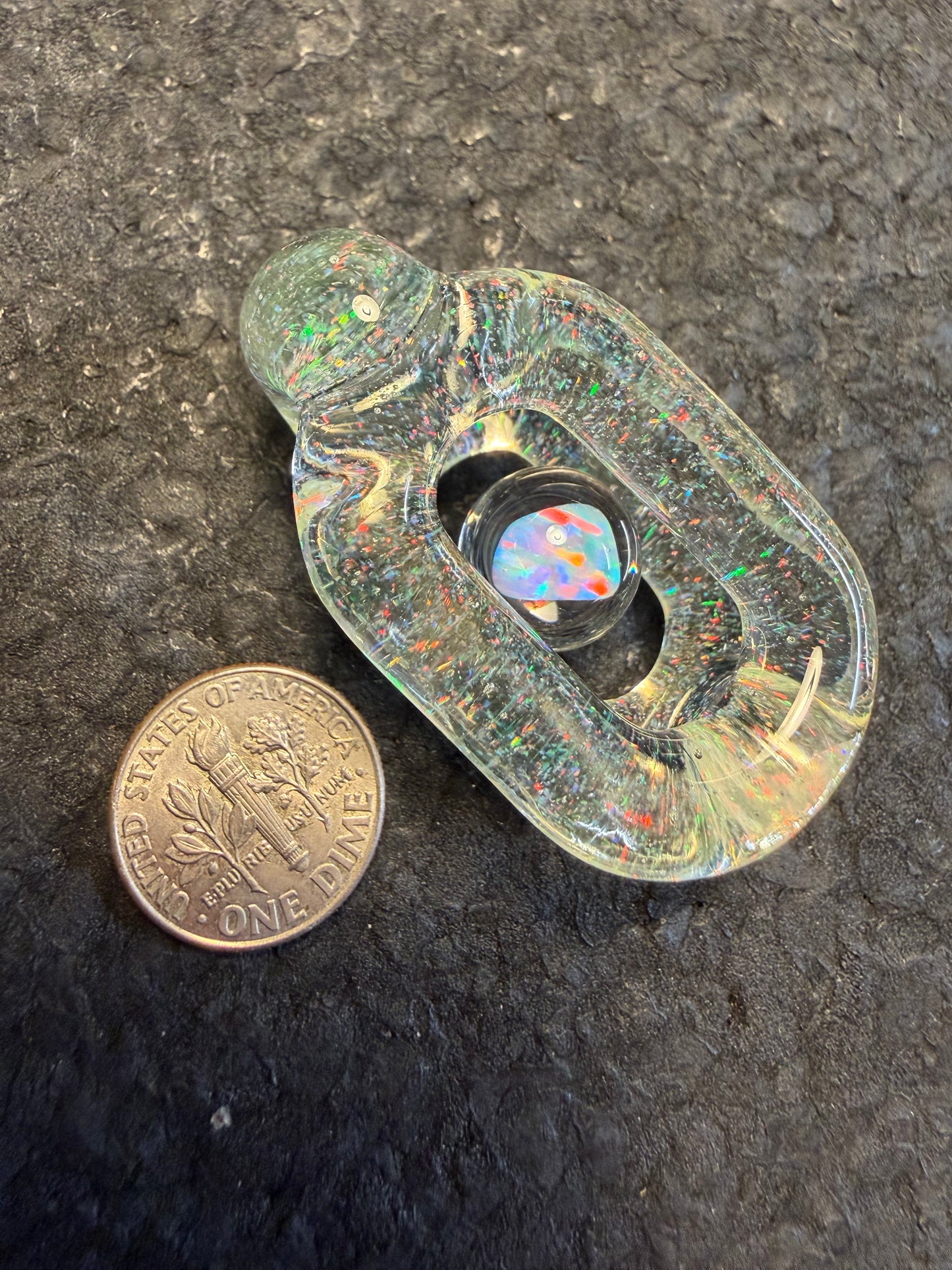 Crushed Opal over UV Doublink™