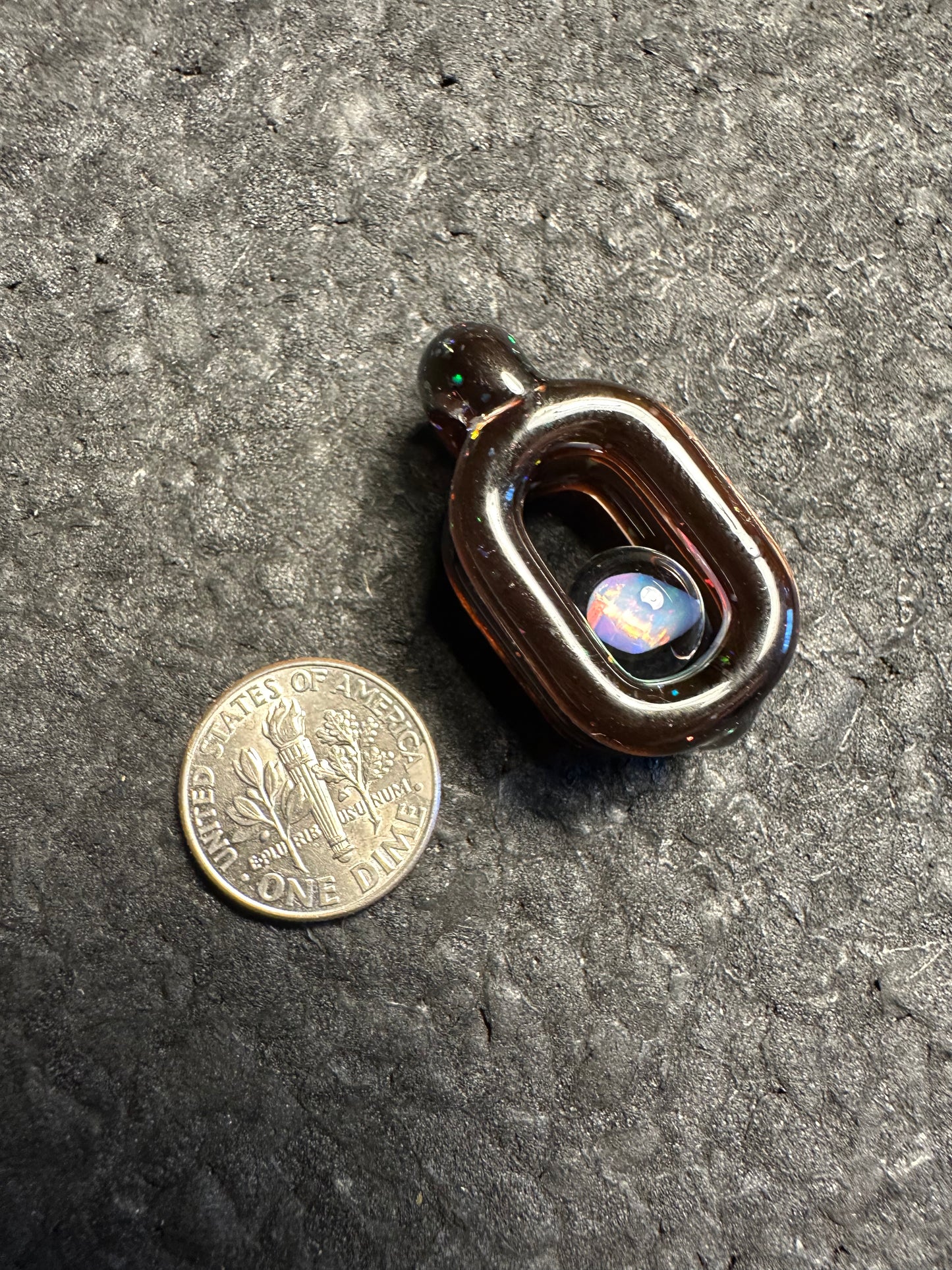 Crushed Opal over Walnut Doublink™