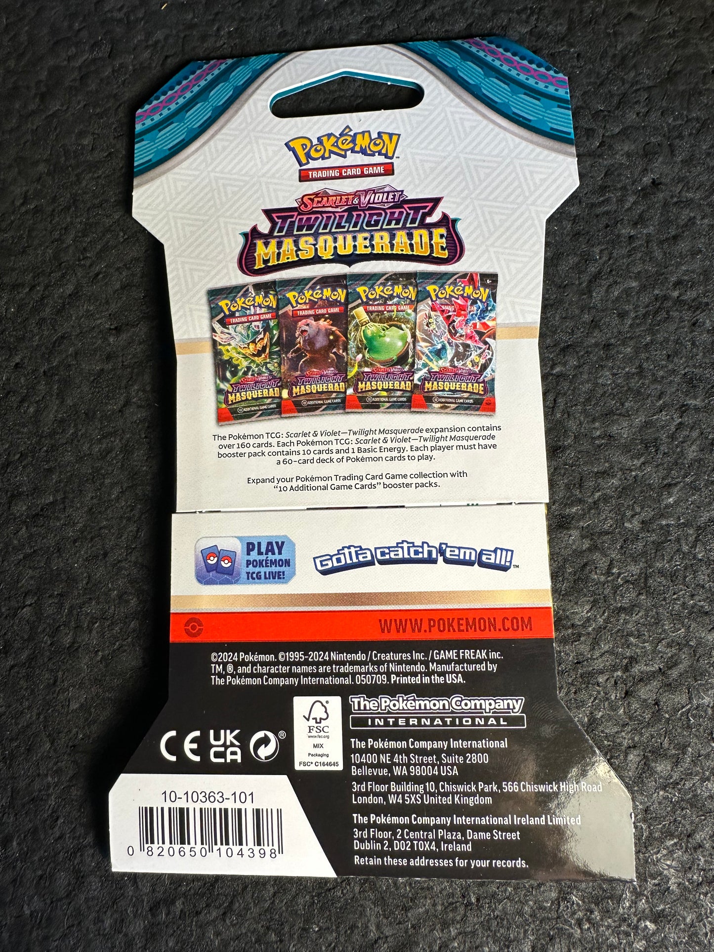 Pokemon Twilight Masquerade Booster Pack