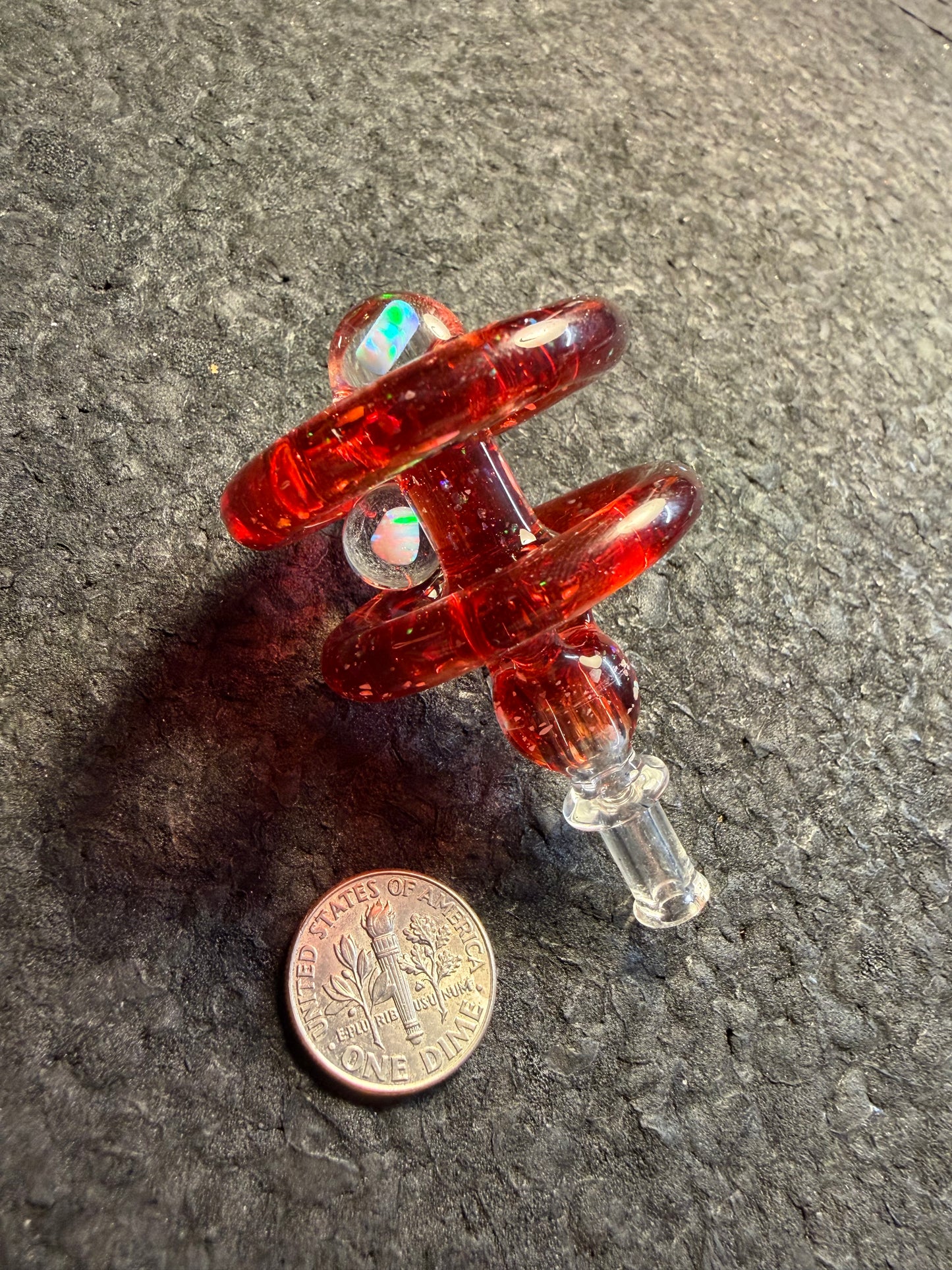 Crushed Opal over Ruby Slippers Joylink™ Cap (Corelink)