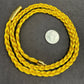 Golden Braided Nylon 23” Necklace