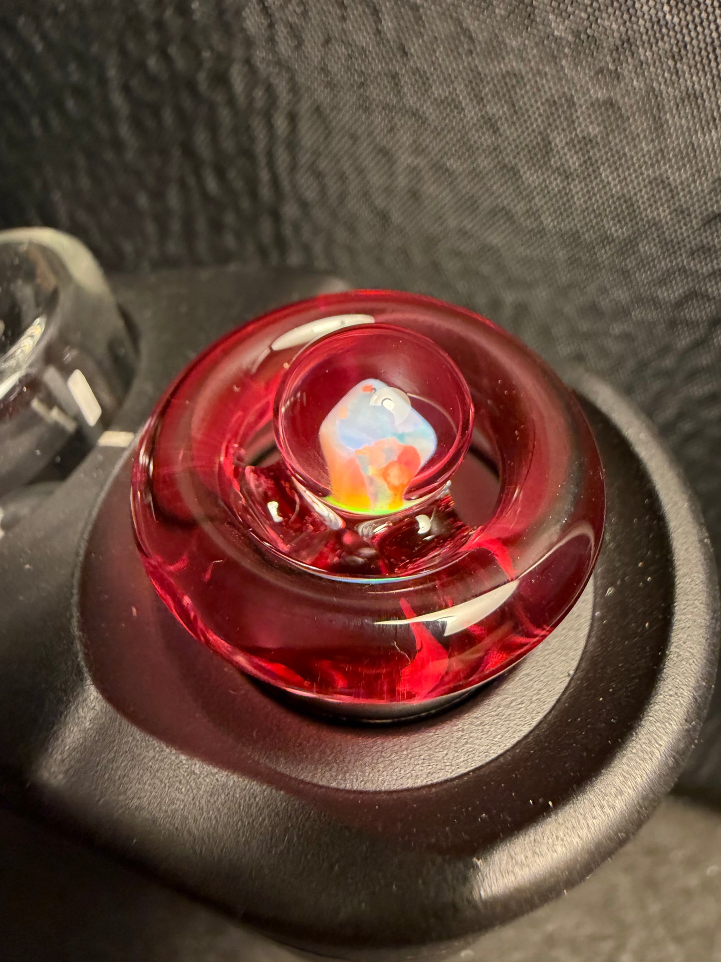 Gold Ruby Golink Cap