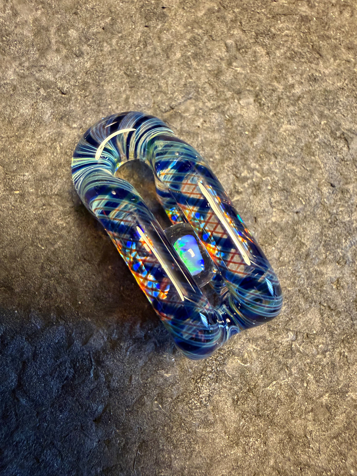 Amber Purple/Cobalt Cane Doublink™
