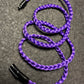 Royal Purple Braided Nylon 24” Necklace