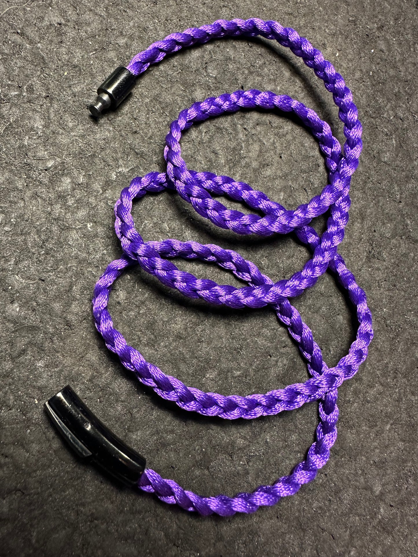 Royal Purple Braided Nylon 24” Necklace