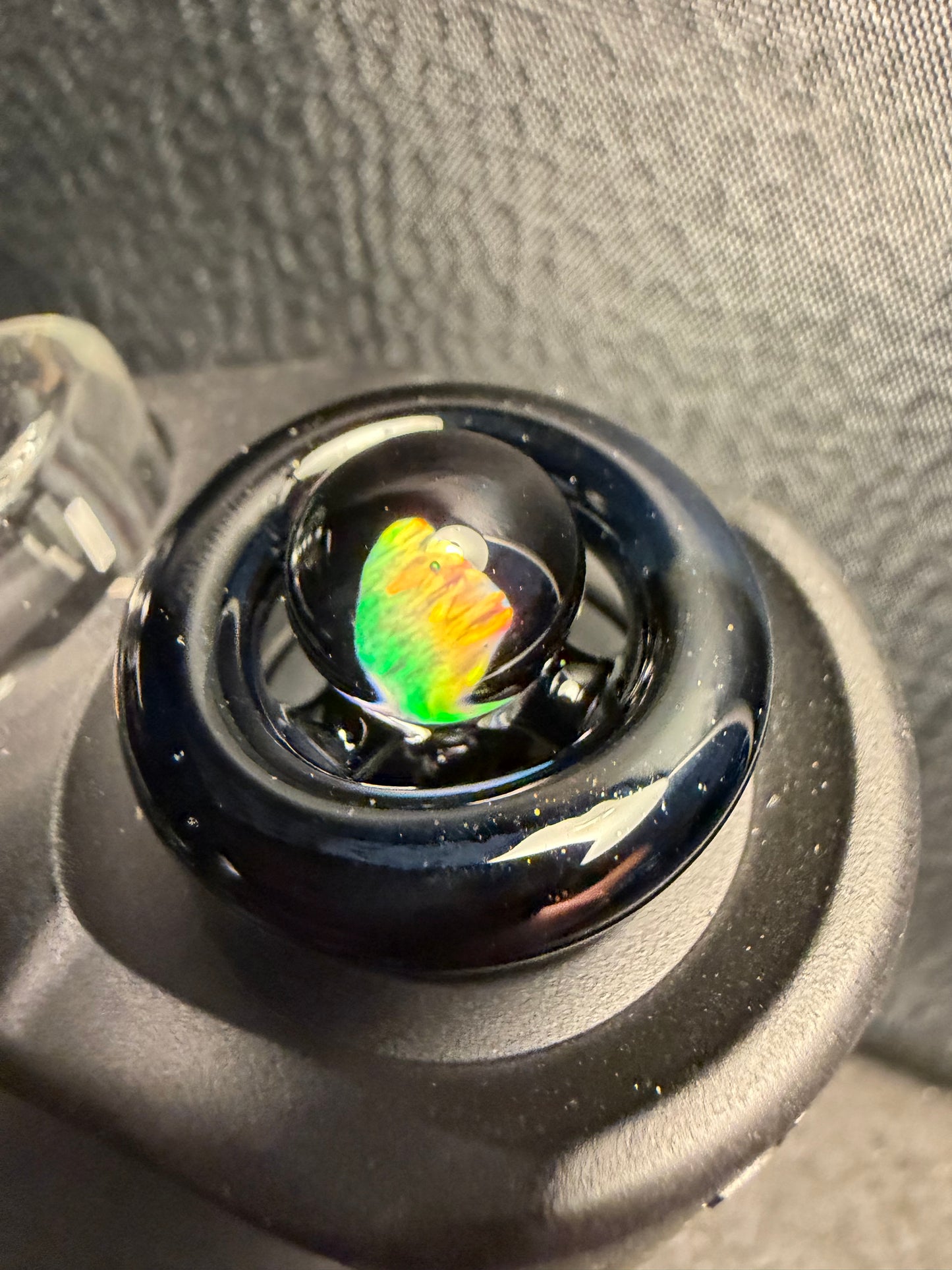 Galaxy Black Golink Cap