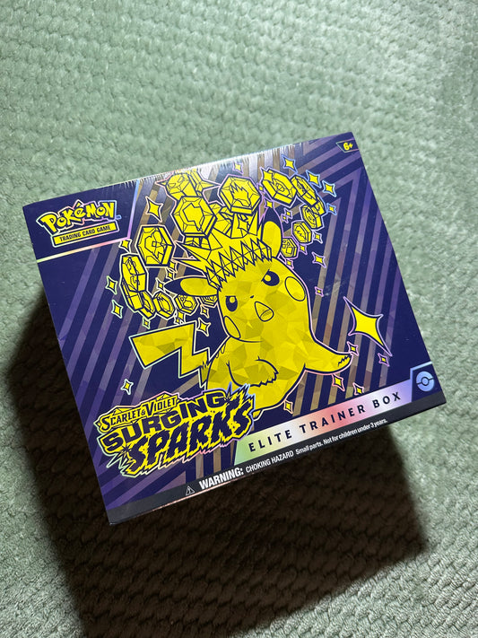 Pokemon Surging Sparks ETB
