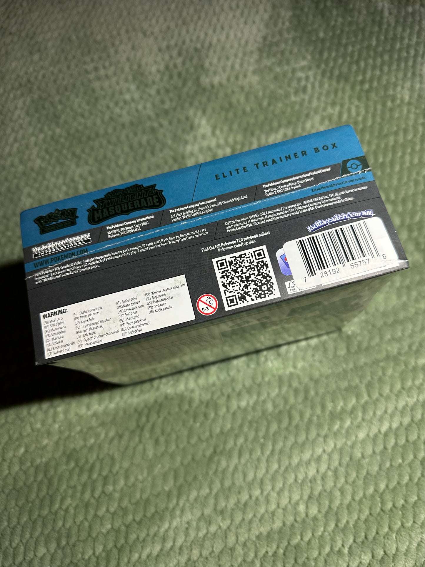 Pokemon Twilight Masquerade ETB