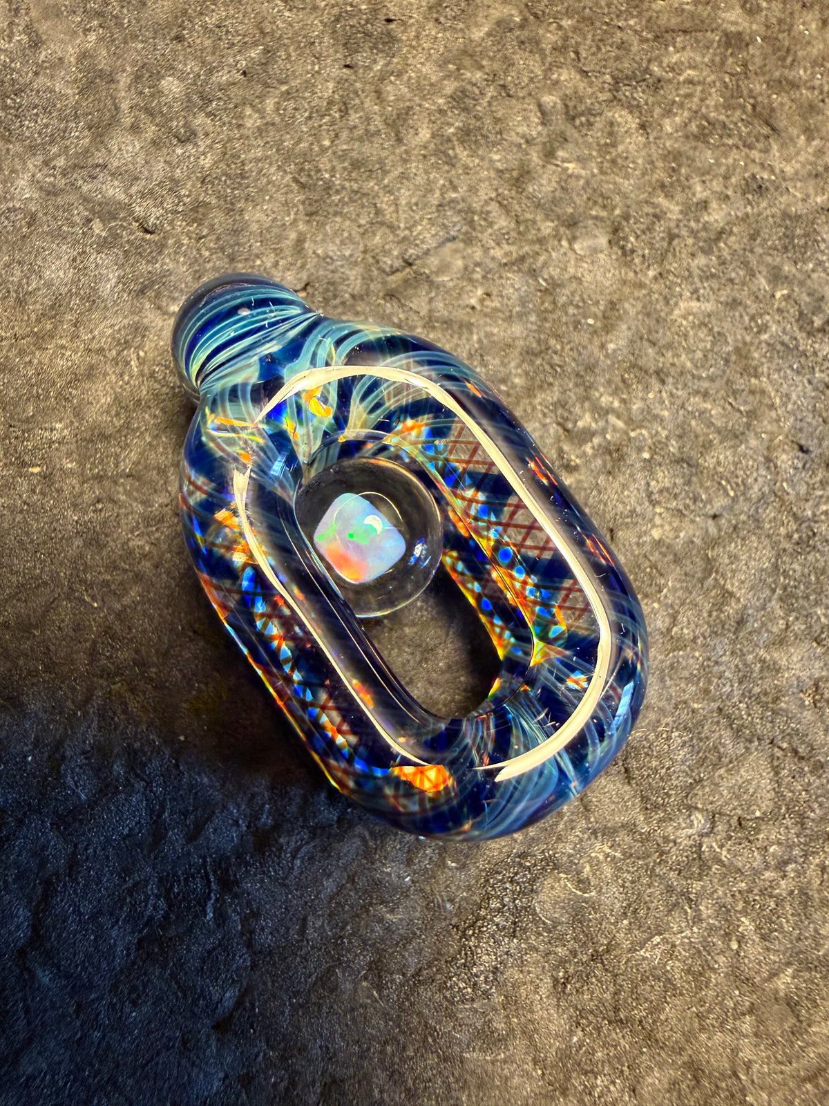 Amber Purple/Cobalt Cane Doublink™