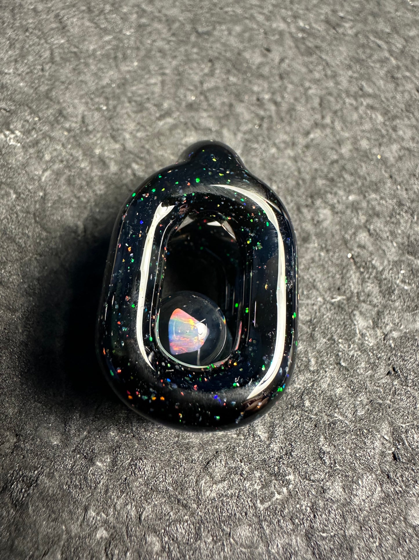 Crushed Opal over Black Doublink™