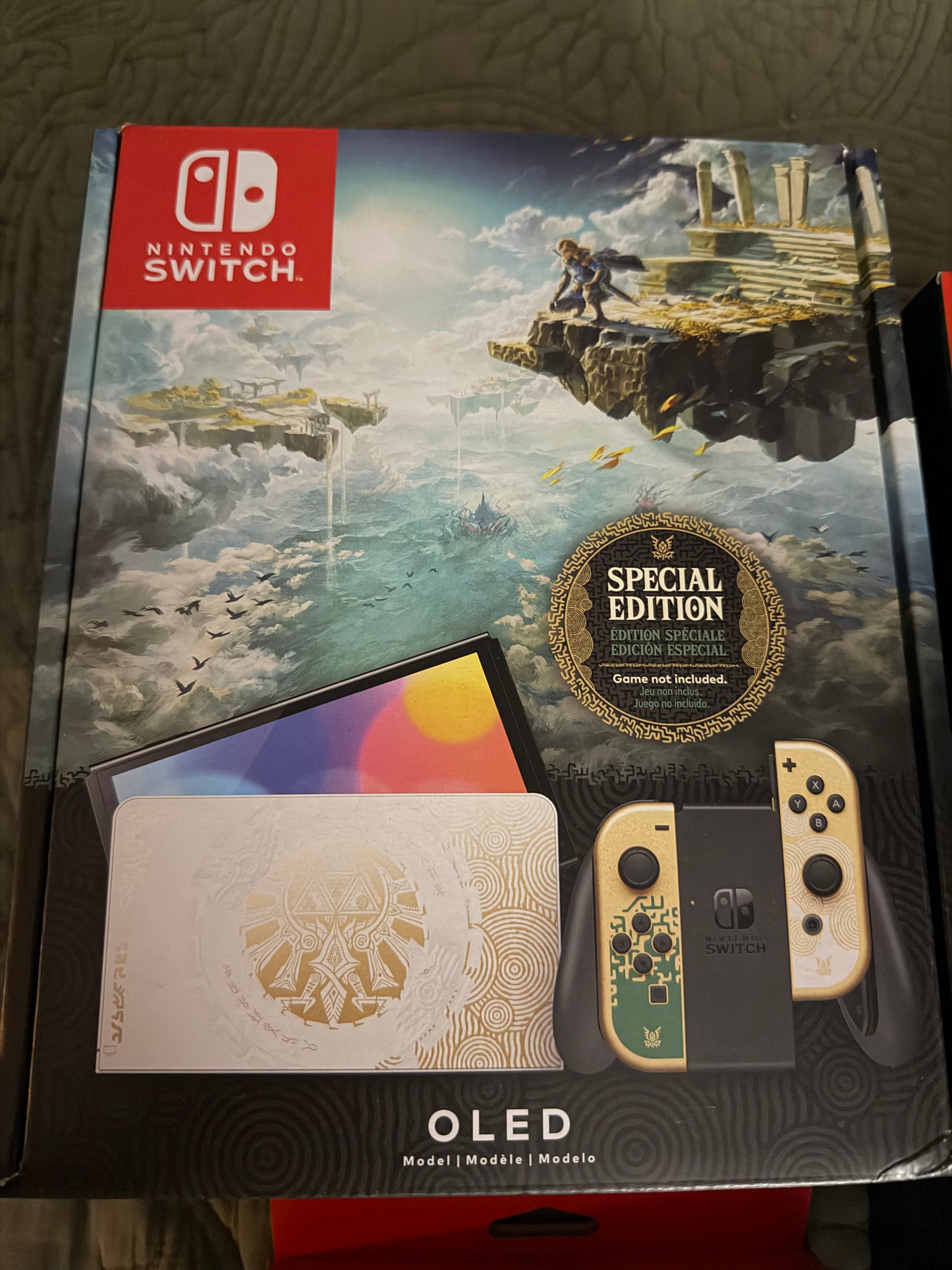 Nintendo Switch OLED Zelda Special Edition Bundle