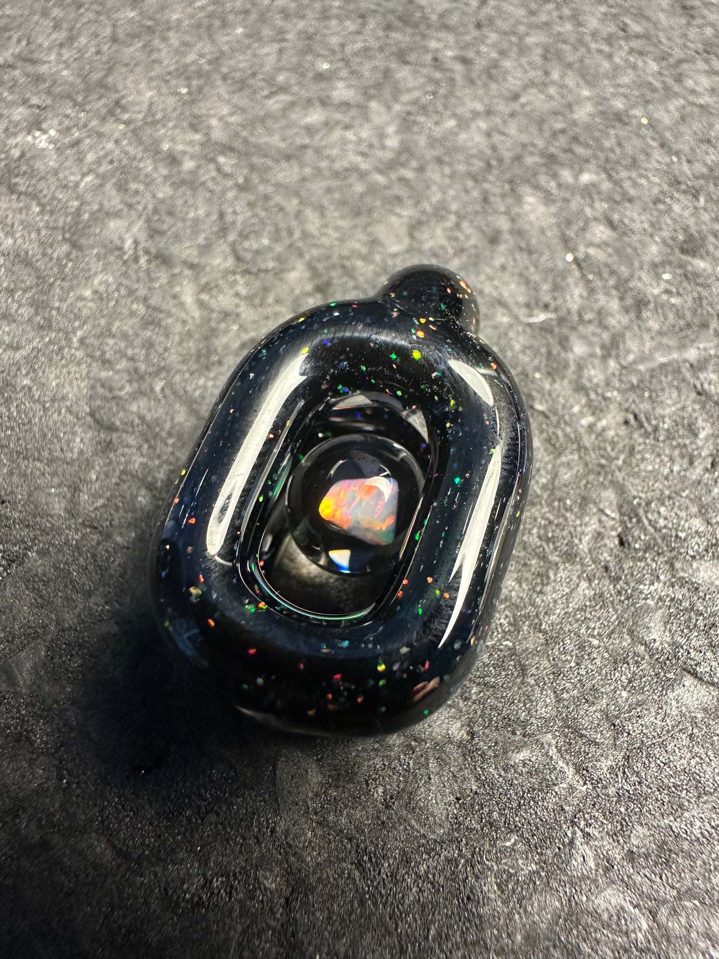 Crushed Opal over Black Doublink™