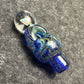 Crushed Opal over Cobalt/Yellow Mix Pendant Cap