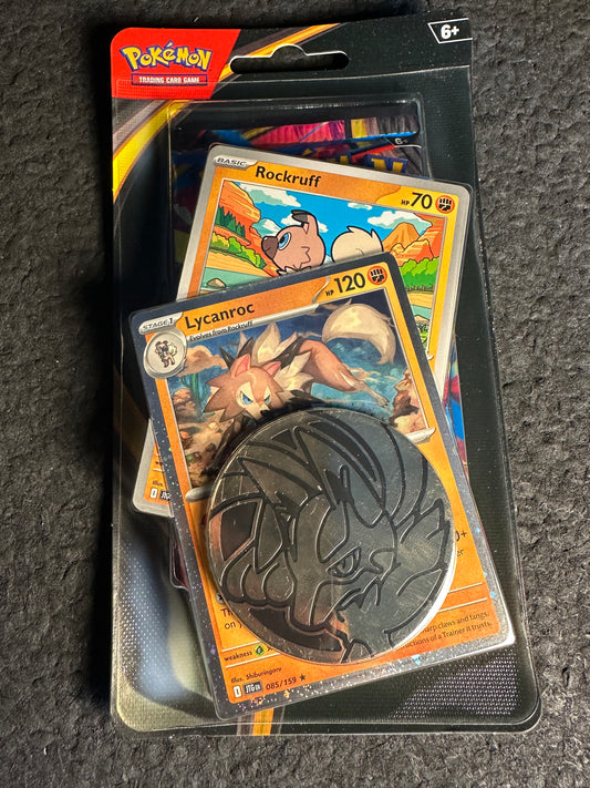 Pokemon Mega Evolution Rockruff/Lycanroc Promo