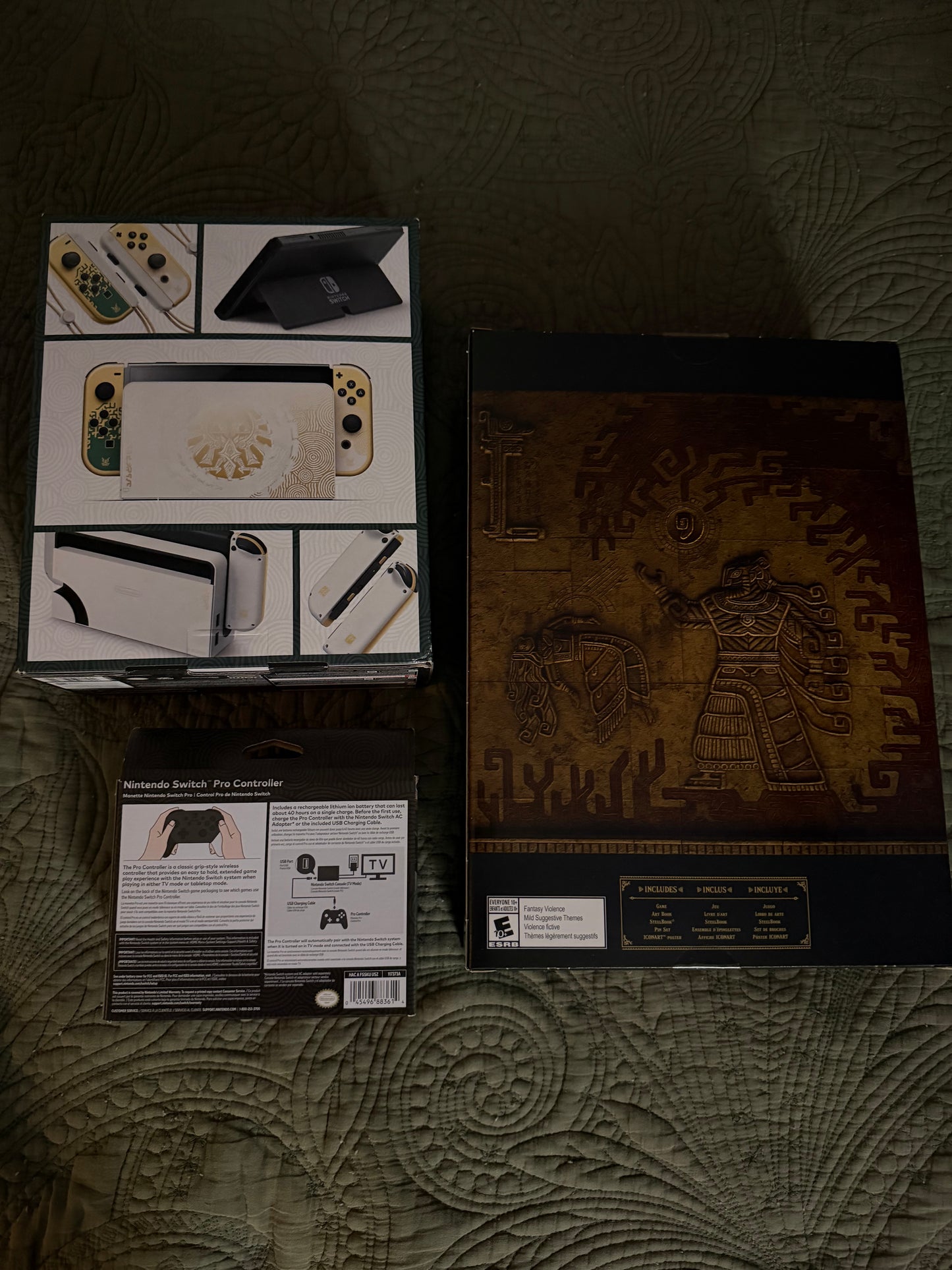 Nintendo Switch OLED Zelda Special Edition Bundle