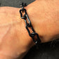 Galaxy Black 8.25” Chain Bracelet