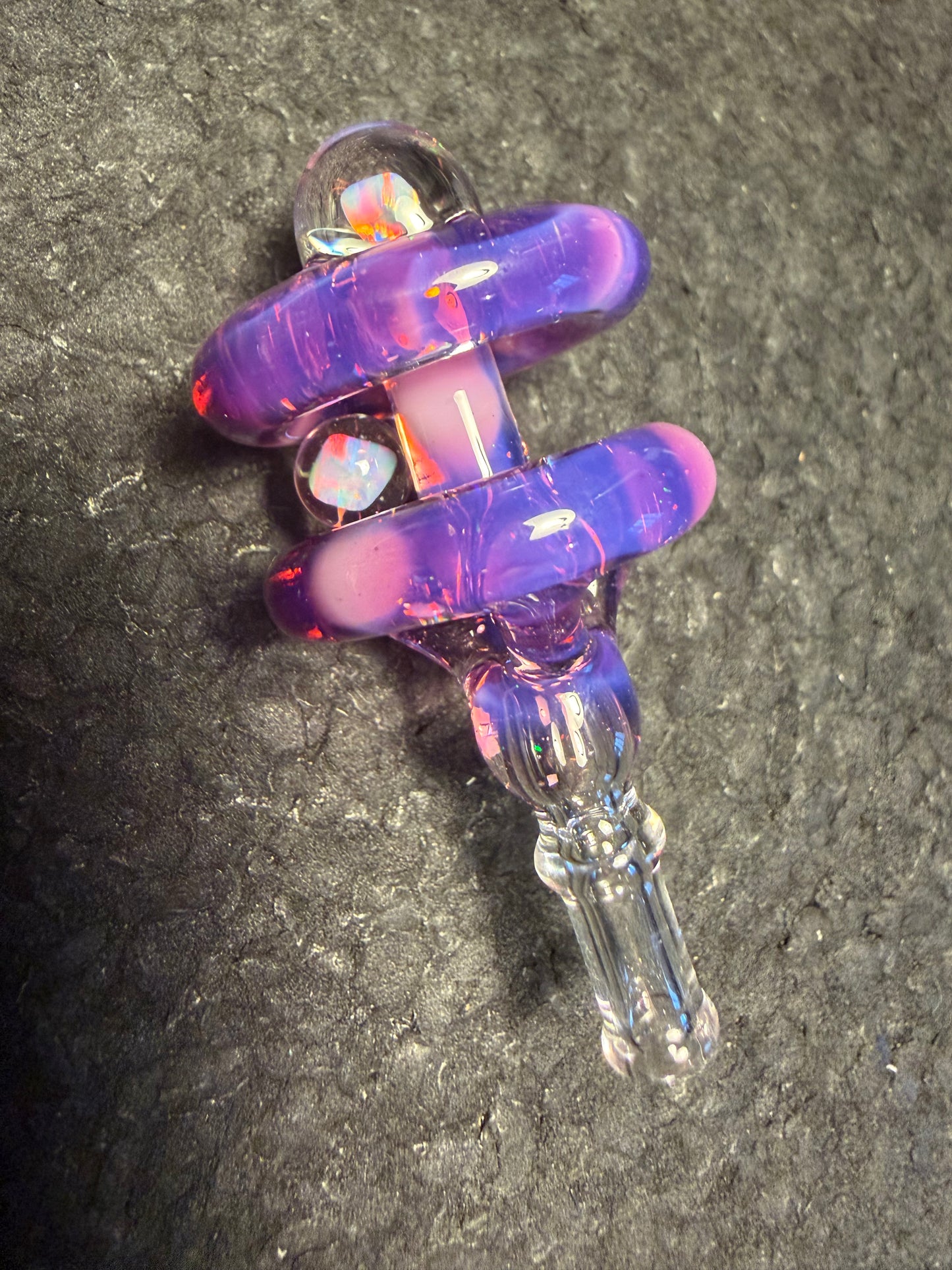 Crushed Opal over UV Electric Flamingo over Royal Jelly Corelink™ Cap (Go)