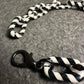 Black/White Cane Bracelet