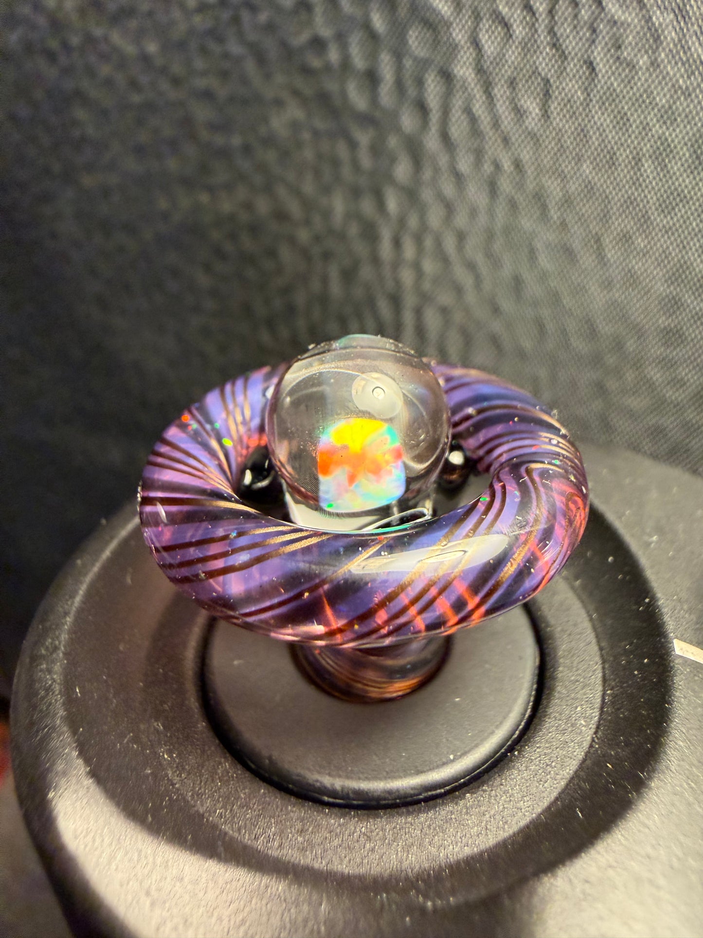Crushed Opal over Stargazer Cane Golink Cap