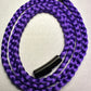 Royal Purple Braided Nylon 24” Necklace