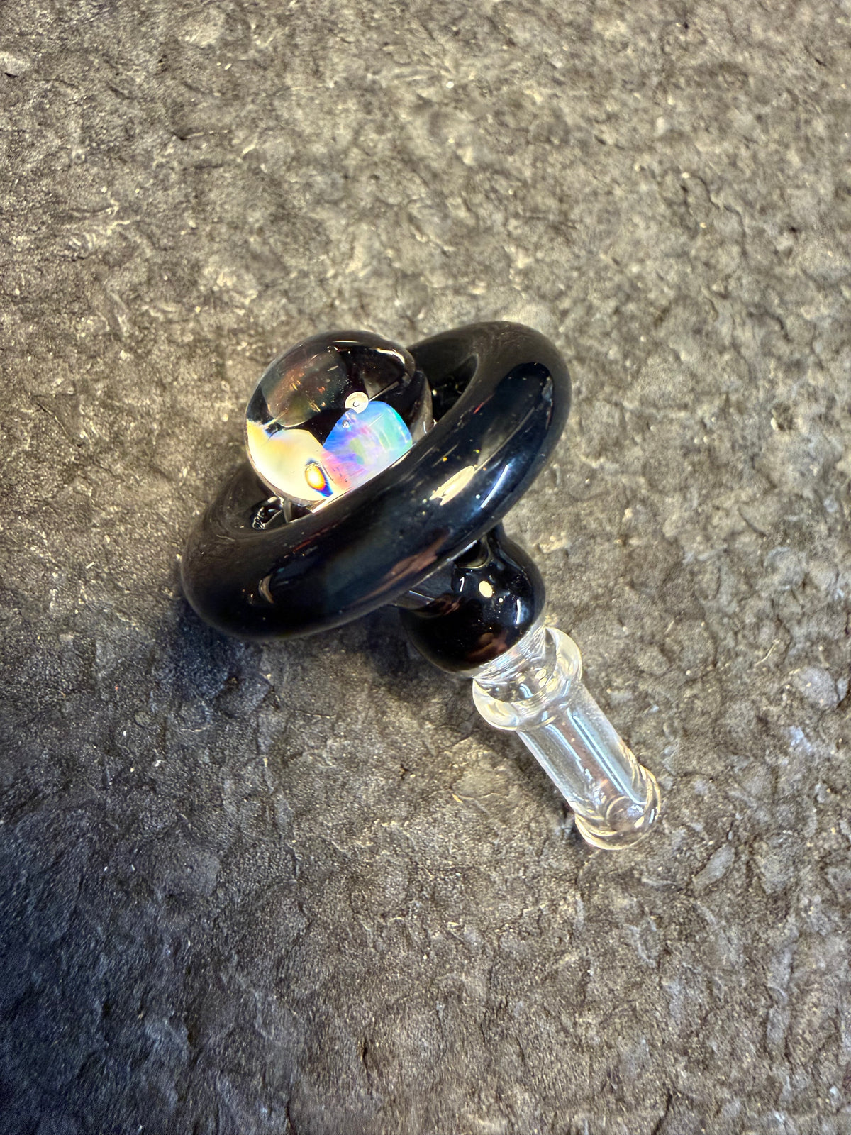 Galaxy Black Golink Cap