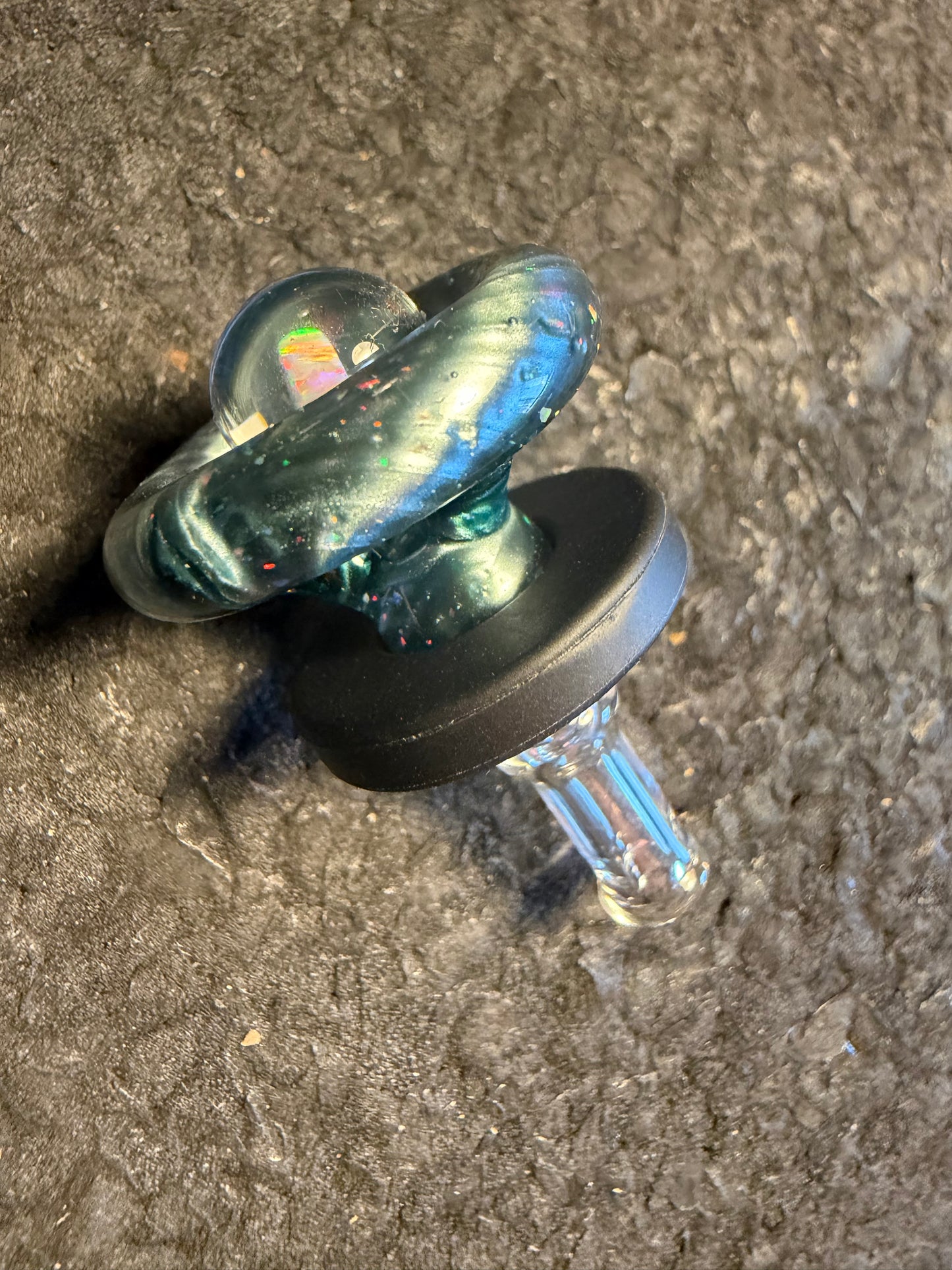 Crushed Opal over Neptunium Golink Cap