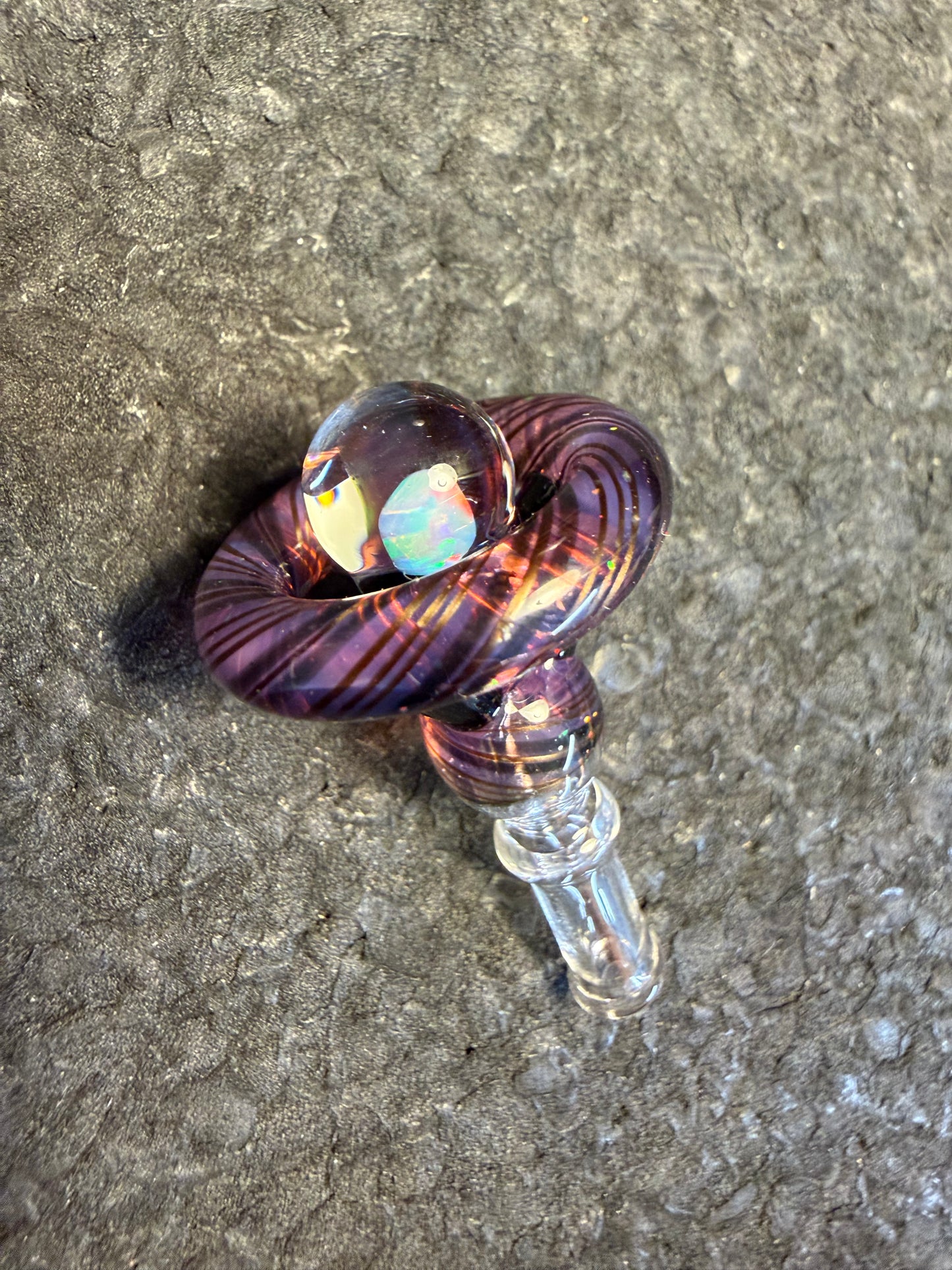 Crushed Opal over Stargazer Cane Golink Cap