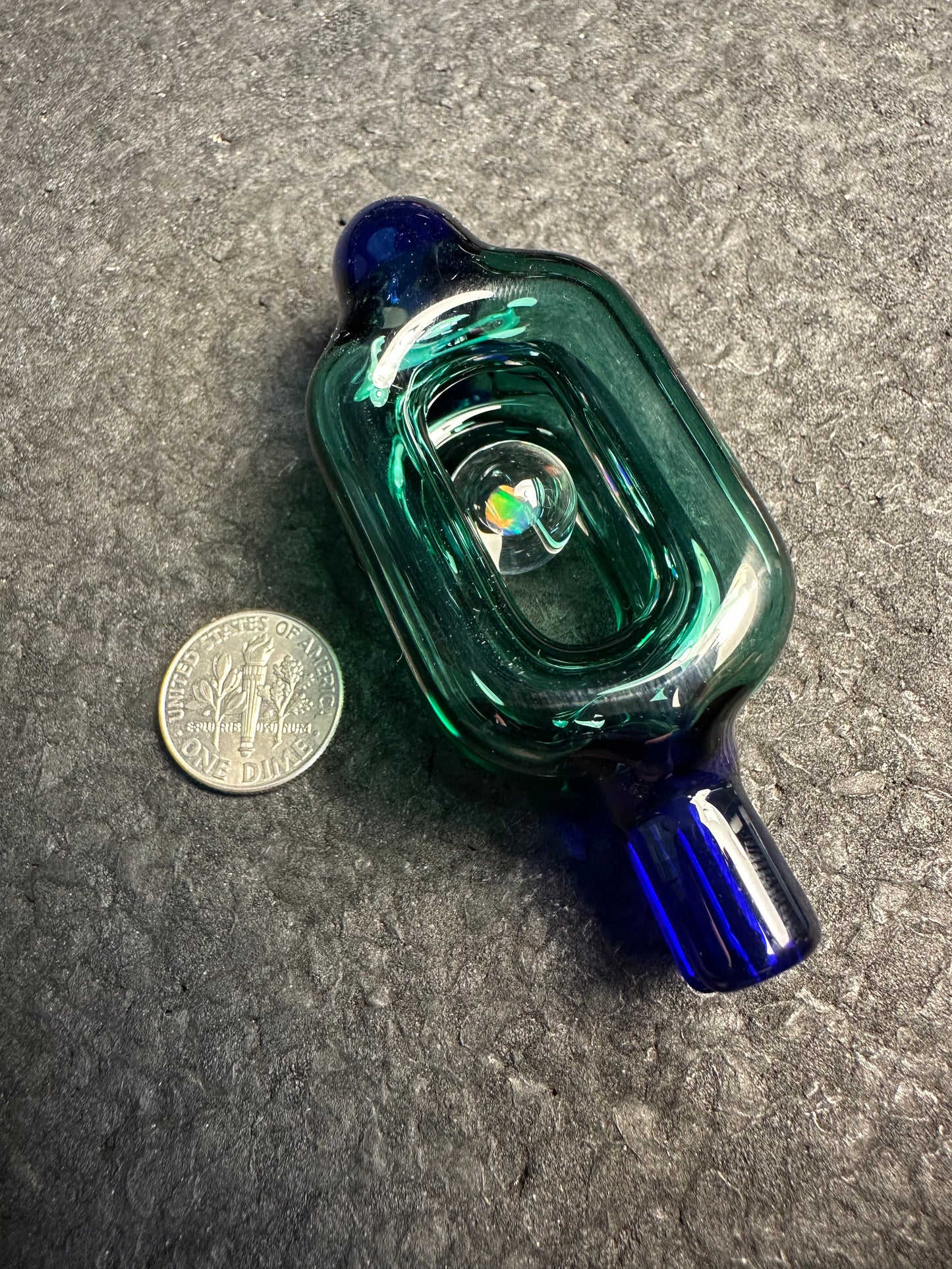 Emerald Green/Brilliant Blue Doublink™ Pivot Top