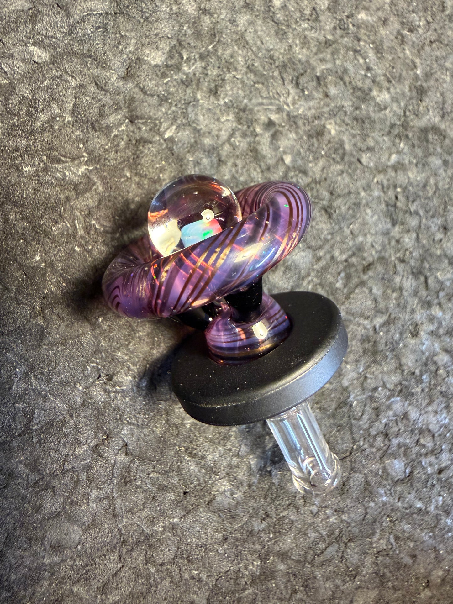 Crushed Opal over Stargazer Cane Golink Cap
