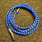 Mini Royal Blue Braided Nylon 22” Necklace