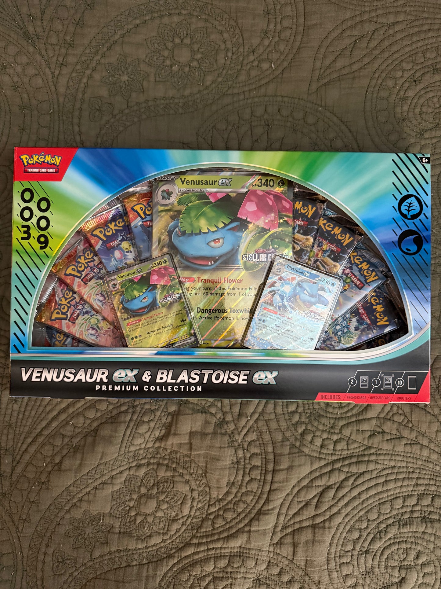 Pokemon Venusaur ex & Blastoise ex Premium Collection