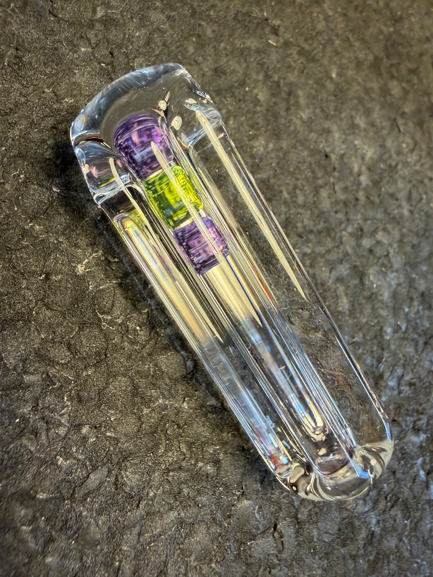 Slyme/Purple Lollypop Fidgetstix™ Pendant