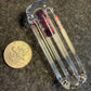 Crushed Opal over Telemagenta Fidgetstix™ Pendant