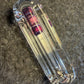 Crushed Opal over Telemagenta Fidgetstix™ Pendant
