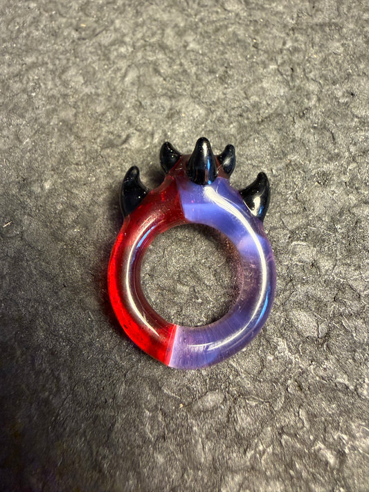 Ruby Slippers/Stargazer Size 5 Spiky Ring