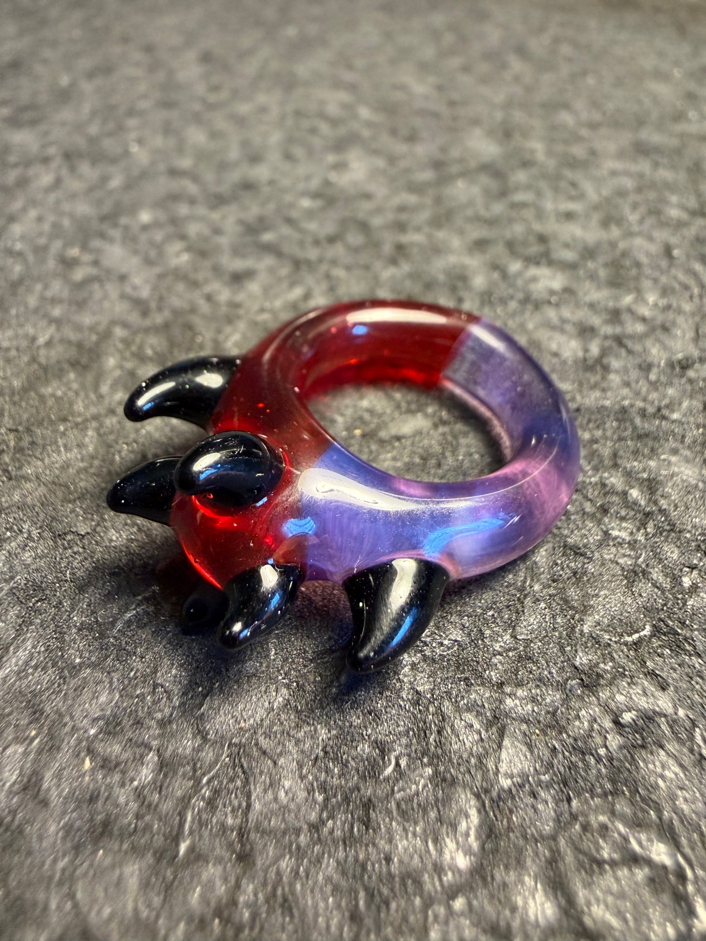 Ruby Slippers/Stargazer Size 5 Spiky Ring